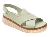 Sandale GRYXX verzi, CS3205, din piele naturala