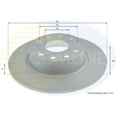Disc frana COMLINE ADC1497