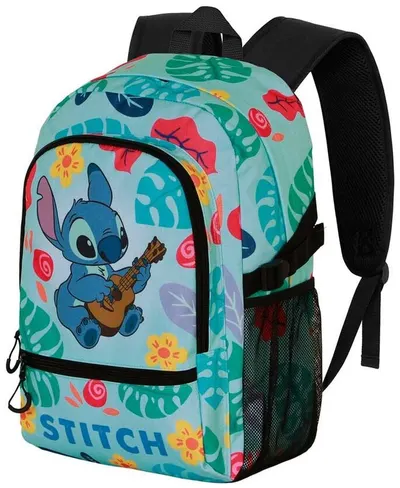 Ghiozdan școlar Karactermania Lilo & Stitch - Guitar, cu buzunare laterale