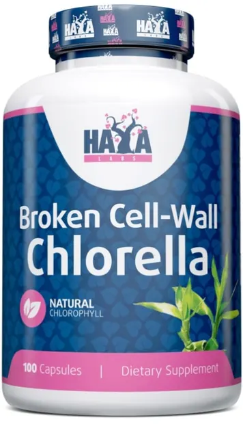 Broken Cell-Wall Chlorella, 100 capsule, Haya Labs