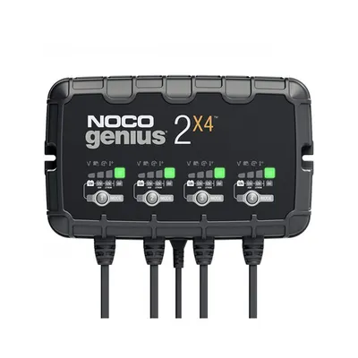 Redresor acumulatori 6V 12V 2A, incarca 4 acumulatori 40A, NocoGenius 2x4