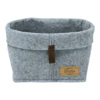 Organizator textil Wenko Felt, 24 x 16 cm, gri