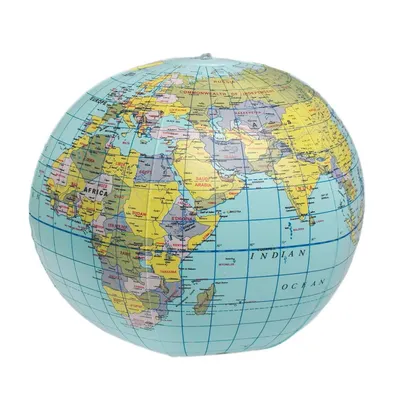 Glob gonflabil Rex London World Map