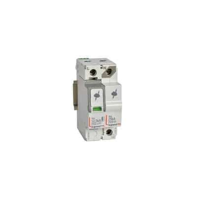 Descarcator SPD -protection of main distribution board -T1+T2 -limp 12.5 kA/pole -1P+N right