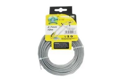 Fir motocoasa(trimmer) Micul Fermier, 2.7mm*10m, insertie metalica