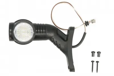 Lumina delimitare dreapta; SUPERPOINT III, portocaliu rosu alb, LED brat scurt, 24V (SUPERPOINT III)
