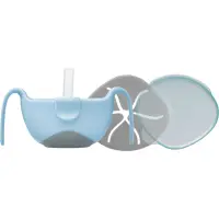 b.box 3 in 1 Bowl & Straw castron cu pai Bubblegum 250 ml