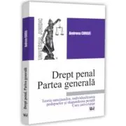 Drept penal. Partea generala. Teoria sanctiunilor, individualizarea pedepselor si raspunderea penala