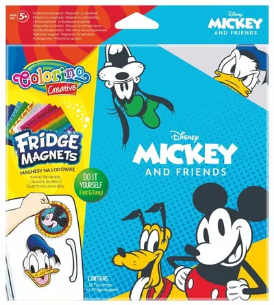 Magneti pentru frigider Colorino Disney - Mickey and Friends