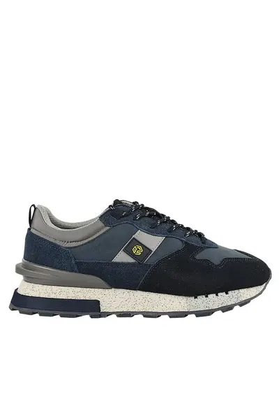 Pantofi sport - barbati - B110-2024-23M854 bleumarin - piele naturala - Bleumarin