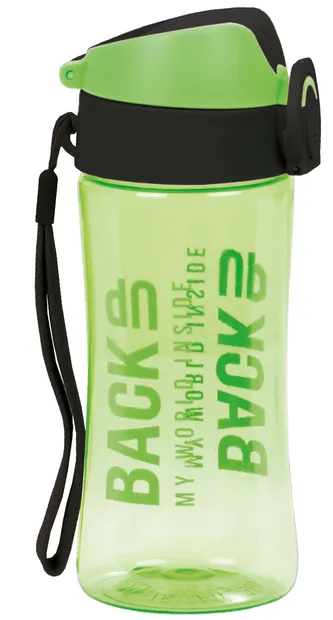 Sticlă de apă BackUp 6 A - 400 ml, verde