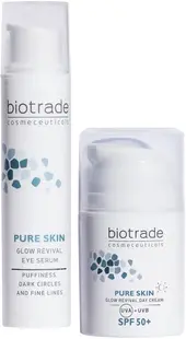 Biotrade Pure Skin Set - Cremă de zi și Ser pentru ochi, 50 + 15 ml
