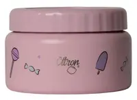 Cutie termică pentru alimente Citron - Unicorn, 250 ml, roz