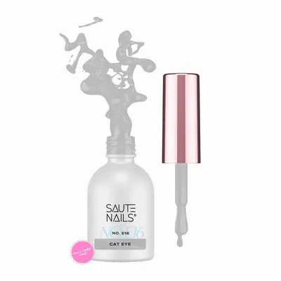 Ojă semi Saute Nails Cat Eye Effect - E16 8ml