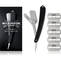 Wilkinson Sword Barber's Style Straight Edge brici pentru bărbierit clasic + lame de rezervă