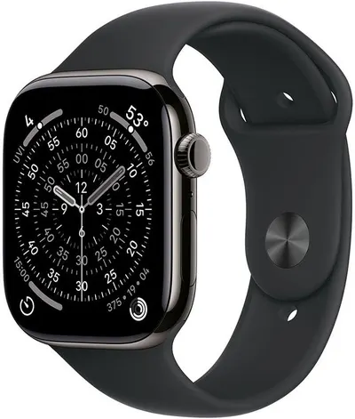 Smartwatch Apple - Watch S11 Cellular, 42 mm, S/M, Slate Titanium/Black