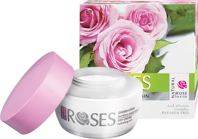Nature of Agiva Roses Crema de zi pentru piele normală și mixtă, 50 ml