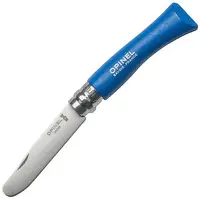 Cuțit pliabil pentru copii Opinel - My First Opinel, Inox №7, albastru