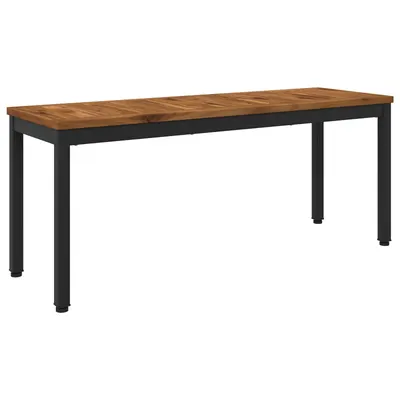 vidaXL Bancă de grădină 108,5 x 35 x 45 cm Lemn Solid de Acacia