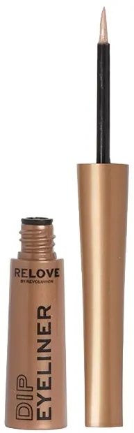 Relove by Revolution Eyeliner Dancing Queen Metallic Dip, Rose Gold, 5 ml