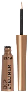 Relove by Revolution Eyeliner Dancing Queen Metallic Dip, Rose Gold, 5 ml