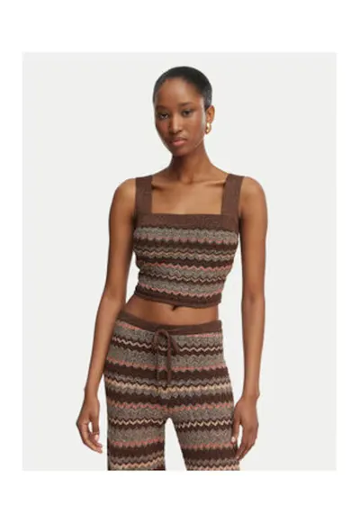 Top Dama - Marciano Guess - Maro - multicolor - viscoza si poliester - casual