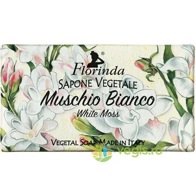 Sapun Vegetal Florinda cu Parfum de Mosc Alb 100g