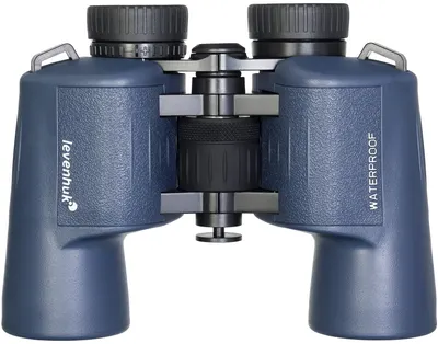 Binoclu Levenhuk - New Sherman PLUS, 10x42, albastru