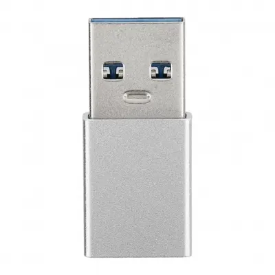 Adaptor Date si Incarcare USB-C - USB-A Blue Star, Alb