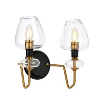 Aplica Armand 2 Light Wall Light – Aged Brass