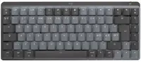 Tastatură mecanică Logitech - MX Mechanical Mini for Mac, grafit
