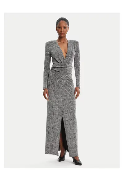 Rochie de seara de dama argintie