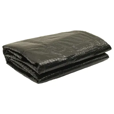 vidaXL Prelată piscină, negru, 549 cm, PE