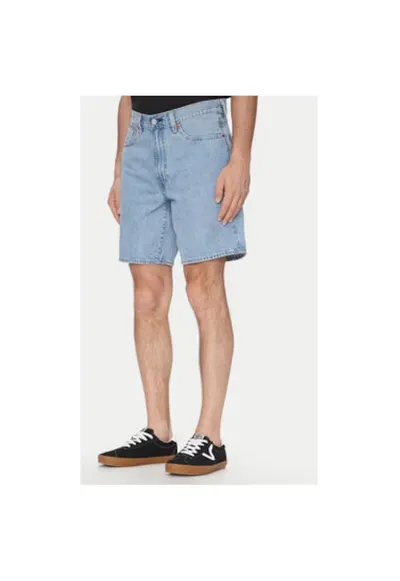 Pantaloni scurti din denim barbati Levi S - A8461-0015 - Bumbac - Albastru - Albastru