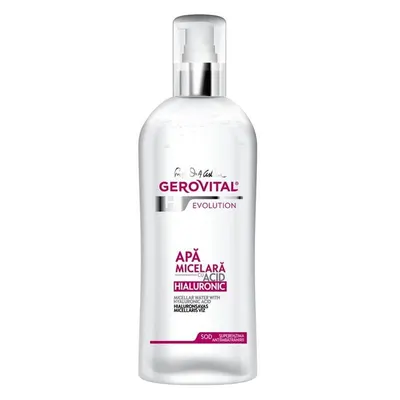 Apa micelara cu acid hialuronic H3 Evolution, Gerovital | 150 ml
