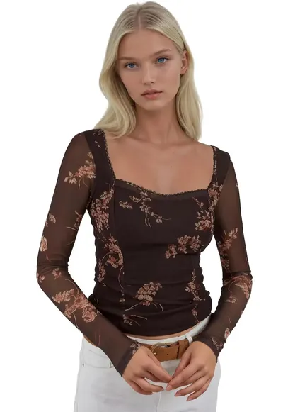 Bluza pentru dama - Jerseu - Maro