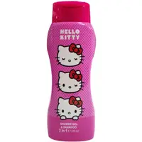 Gel Dus si Sampon 2 in 1 Air Val Hello Kitty, 500 ml