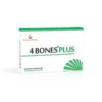 4 Bones Plus, 30 comprimate, Sun Wave Pharma