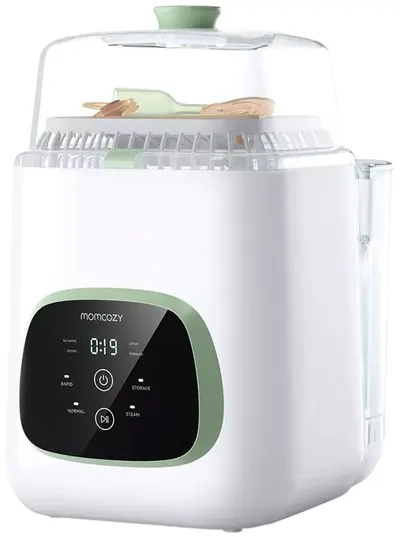 Mașină de spălat vase și sterilizator 2 în 1 pentru biberon și bebeluși Momcozy - BS03