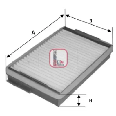Filtru, aer habitaclu SOFIMA S 3139 C