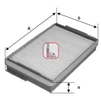 Filtru, aer habitaclu SOFIMA S 3139 C
