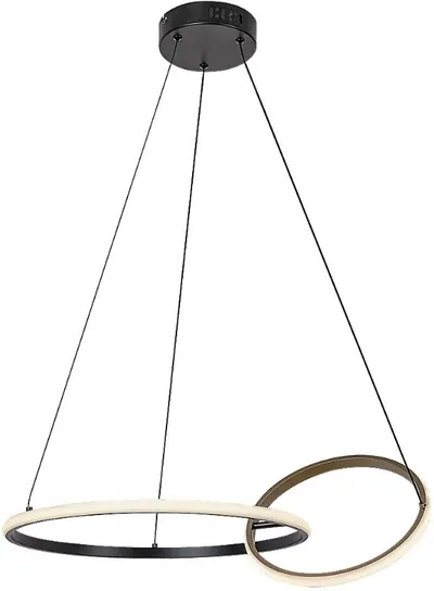 Candelabru LED Rabalux - Emilion 72296, 36W, negru-auriu