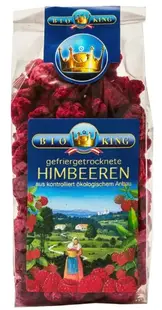 Zmeură bio, 40 g, Bio King