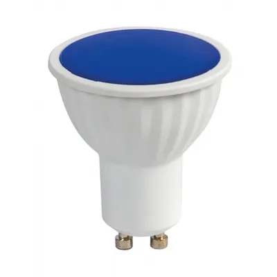 Spot LED, 5W, GU10, 220-240V AC, lumina albastra