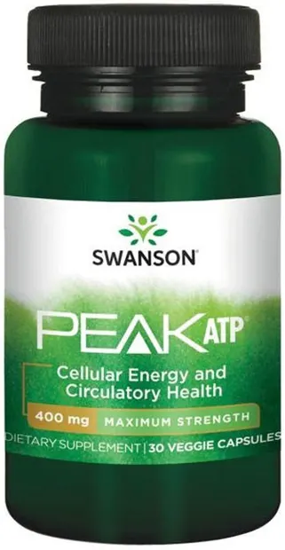 Peak ATP, 400 mg, 30 capsule vegetale, Swanson