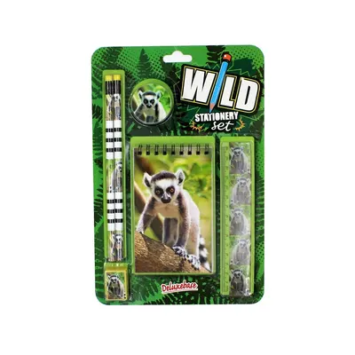 Set 6 rechizite Wild stationery Suricată