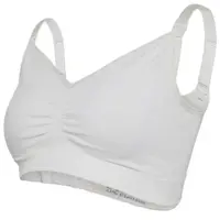 Sutien de alăptare fără cusături Carriwell - Organic Maternity, marimea S, alb