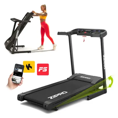 Bandă de alergat Zipro Pulse 120×42 cm 12 km/h, LED, înclinare cu motor