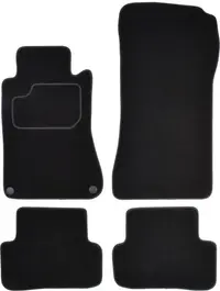 Covorase auto (set, velur, 4 bucati, culoare negru) MERCEDES C (W203) intre 2000-2007