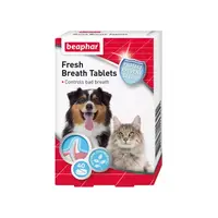 Beaphar Dental Fresh Breath Tablete Caini/ Pisici, 40 tablete